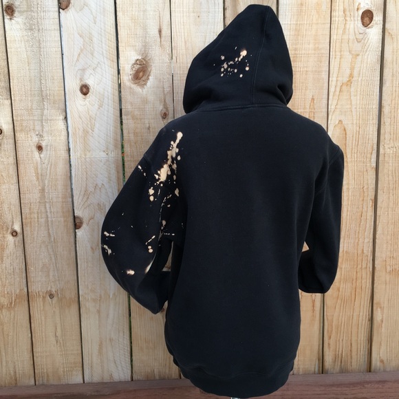 š“ Hope Peace Joy Love Black Hoodie - Picture 3 of 8
